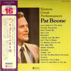 Пластинка Pat Boone Sixteen Great Performances